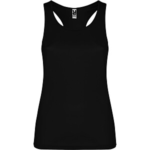 Shura womens sports vest, black, size XL