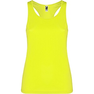Shura womens sports vest, fluor yellow, size XL