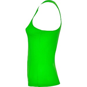 Shura womens sports vest, lime, size L