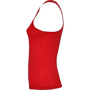 Shura womens sports vest, red, size S