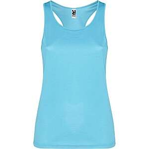 Shura womens sports vest, turquoise, size XL