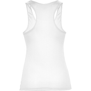 Shura womens sports vest, white, size S