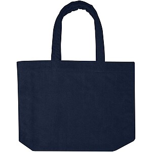 Siam GRS recycled terry beach tote bag 13L, navy