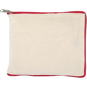 Sierra 140 g/m2 GRS recycled foldable cotton tote bag 7L, natural