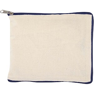 Sierra 140 g/m2 GRS recycled foldable cotton tote bag 7L, natural