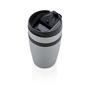 Sierra leak proof vacuum coffee tumbler, silver