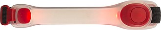 Silicon arm strap with two LEDS