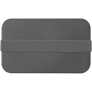Single layer lunch box, grey