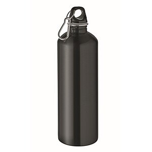 Single wall bottle 1000ml, black