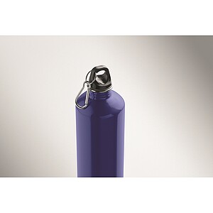 Single wall bottle 1000ml, blue
