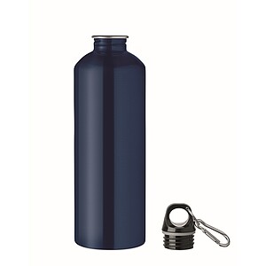 Single wall bottle 1000ml, french navy