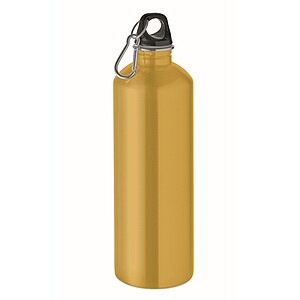 Single wall bottle 1000ml, ochre