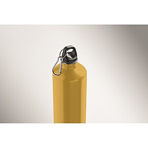 Single wall bottle 1000ml, ochre