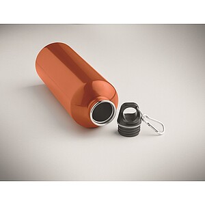 Single wall bottle 1000ml, orange