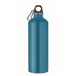 Single wall bottle 1000ml, turquoise