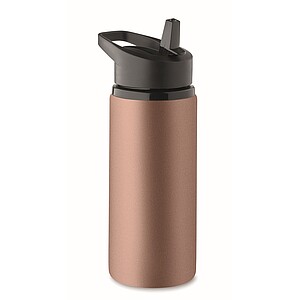 Single wall bottle 500 ml, copper