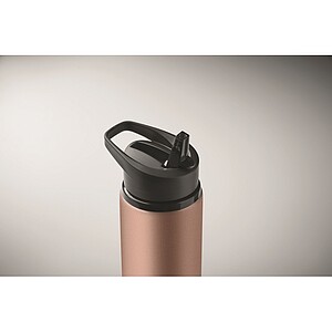 Single wall bottle 500 ml, copper