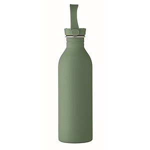 Single wall bottle 500 ml, dark green