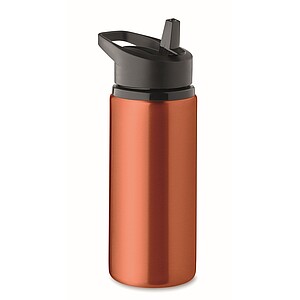 Single wall bottle 500 ml, orange