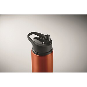 Single wall bottle 500 ml, orange