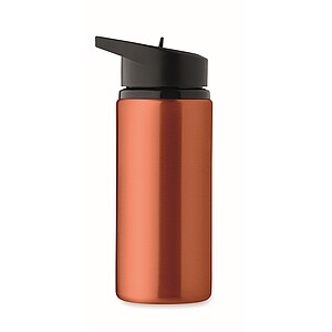 Single wall bottle 500 ml, orange