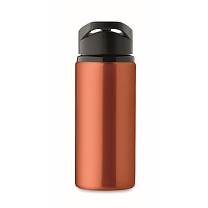 Single wall bottle 500 ml, orange