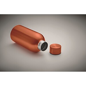 Single wall bottle 500 ml, orange