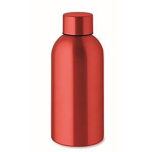 Single wall bottle 500 ml, red