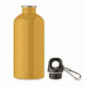 Single wall bottle 500ml, ochre