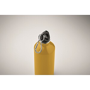 Single wall bottle 500ml, ochre