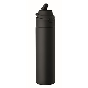 Single wall bottle 650 ml, black