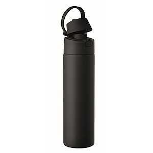 Single wall bottle 650 ml, black