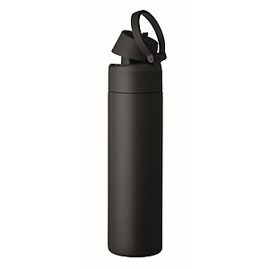 Single wall bottle 650 ml, black