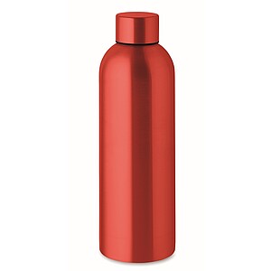 Single wall bottle 750 ml, red