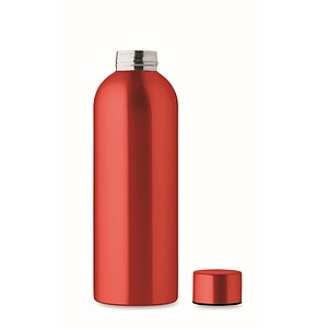 Single wall bottle 750 ml, red