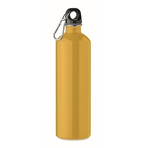 Single wall bottle 750ml, ochre