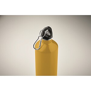 Single wall bottle 750ml, ochre