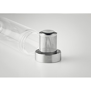 Single wall glass bottle