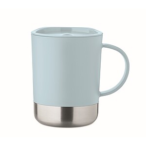 Single wall mug 300ml, baby blue