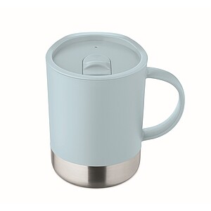 Single wall mug 300ml, baby blue