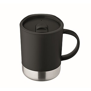 Single wall mug 300ml, black
