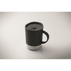 Single wall mug 300ml, black