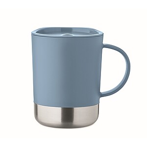 Single wall mug 300ml, petrol