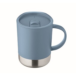 Single wall mug 300ml, petrol