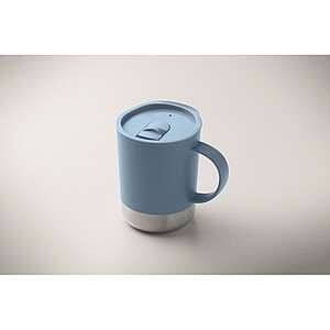 Single wall mug 300ml, petrol