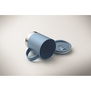 Single wall mug 300ml, petrol