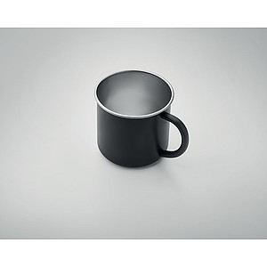 Single wall recycled stainless steel mug
