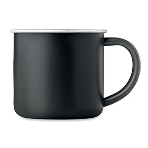 Single wall recycled stainless steel mug