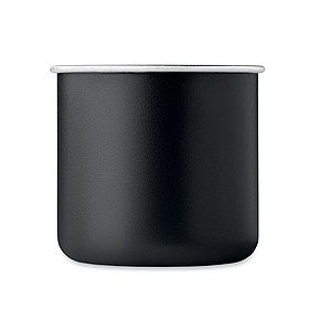 Single wall recycled stainless steel mug