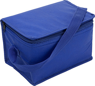 Six can cooler bag.Cobalt blue